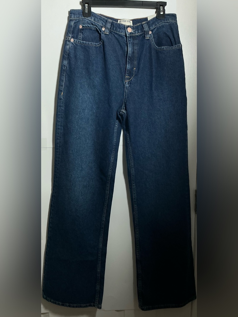 We The Free Tinsley Baggy High rise straight leg Jeans Sz 29